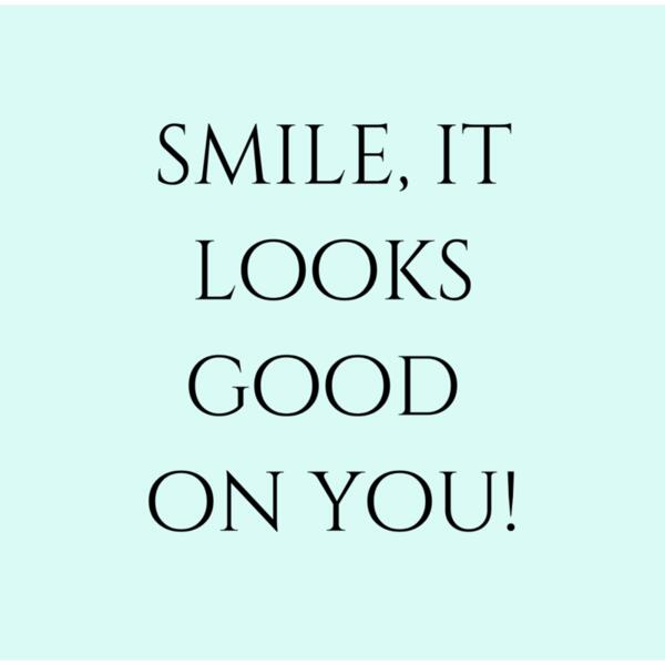 smile it looks gd on you Thumbnail