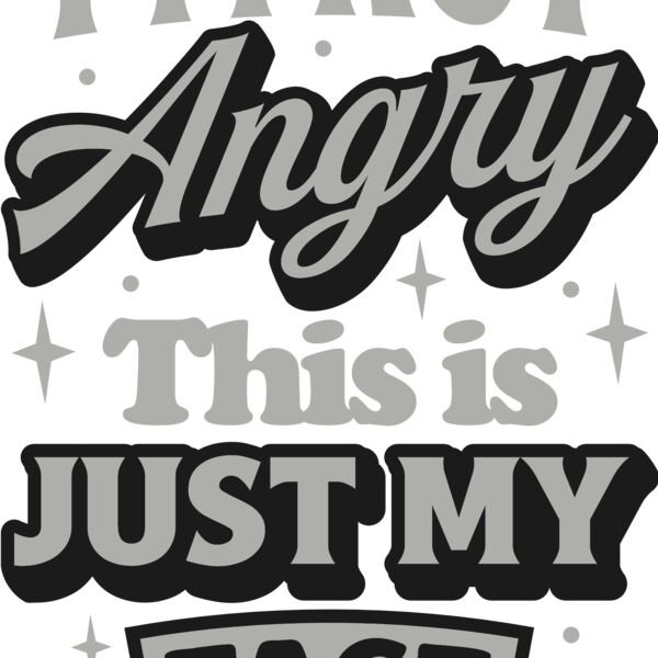 Im not angry SVG Thumbnail