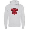 Cross neck hoodie Thumbnail