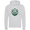 Cross neck hoodie Thumbnail