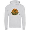 Cross neck hoodie Thumbnail