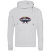 Cross neck hoodie Thumbnail