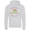 Cross neck hoodie Thumbnail