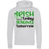 Cross neck hoodie Thumbnail