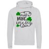 Cross neck hoodie Thumbnail