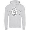 Cross neck hoodie Thumbnail