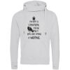 Cross neck hoodie Thumbnail