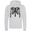 Cross neck hoodie Thumbnail