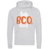 Cross neck hoodie Thumbnail