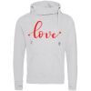 Cross neck hoodie Thumbnail