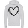 Cross neck hoodie Thumbnail