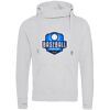 Cross neck hoodie Thumbnail