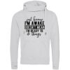 Cross neck hoodie Thumbnail