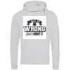 Cross neck hoodie Thumbnail