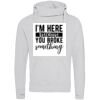 Cross neck hoodie Thumbnail