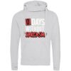 Cross neck hoodie Thumbnail