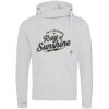 Cross neck hoodie Thumbnail