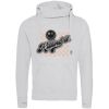 Cross neck hoodie Thumbnail