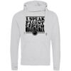Cross neck hoodie Thumbnail