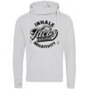 Cross neck hoodie Thumbnail