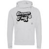 Cross neck hoodie Thumbnail
