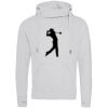 Cross neck hoodie Thumbnail