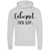 Cross neck hoodie Thumbnail