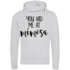 Cross neck hoodie Thumbnail