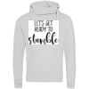 Cross neck hoodie Thumbnail