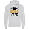 Cross neck hoodie Thumbnail