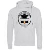 Cross neck hoodie Thumbnail