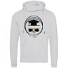 Cross neck hoodie Thumbnail