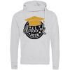 Cross neck hoodie Thumbnail