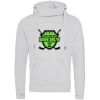 Cross neck hoodie Thumbnail