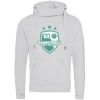 Cross neck hoodie Thumbnail