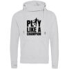 Cross neck hoodie Thumbnail