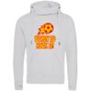 Cross neck hoodie Thumbnail