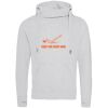 Cross neck hoodie Thumbnail