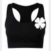 TriDri® seamless '3D fit' multi-sport sculpt solid colour bra Thumbnail