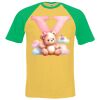 Short sleeve baseball tee Thumbnail