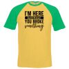 Short sleeve baseball tee Thumbnail