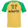 Short sleeve baseball tee Thumbnail