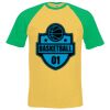 Short sleeve baseball tee Thumbnail